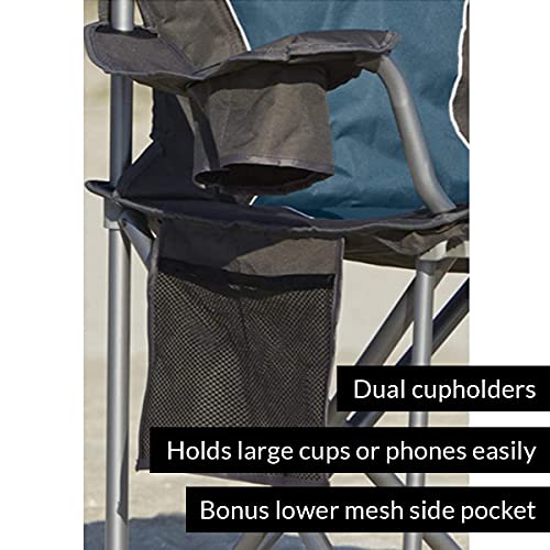 Livingxl By Dxl Heavy Duty Portable Chair | Outdoor Lawn Or Beach Chair With 500 Lb Max Capacity, Lightweight Folding Frame #TOP4