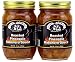 Amish Wedding Roasted Pineapple Habanero Sauce, 16 Ounce Glass Jar (Pack of 2)