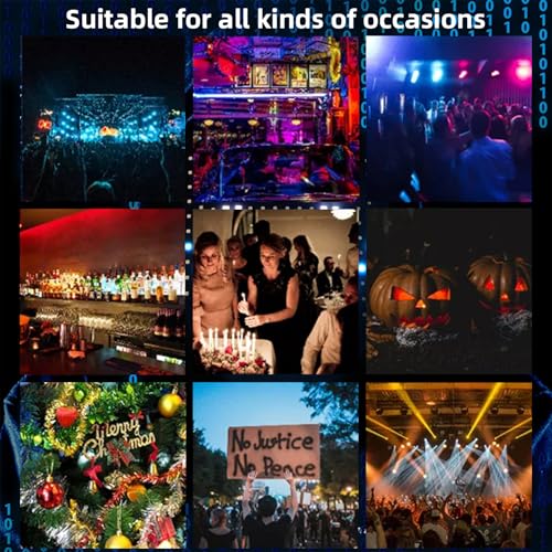 ULIKTO LED Mask with Gesture Sensing, 50 Patterns for Halloween - image 7