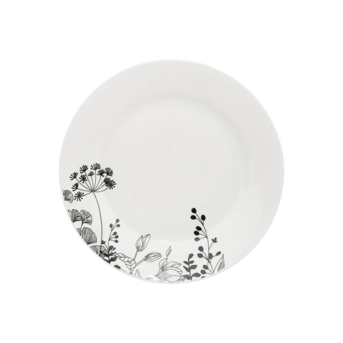Secret de Gourmet - Servizio floreale bianco da 18 pezzi