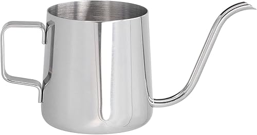 Miniatura 1 de Hervidor de café de 8.5 onzas, boquilla de cuello de cisne, hervidor de café de acero inoxidable para colgar en la oficina, el hogar