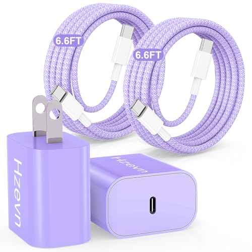 Cargador USB C para iPhone 15 y 16 en el salón el dormitorio o la oficina con cable largo de 6 pies