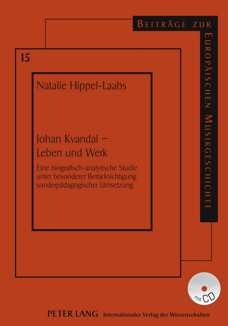 Johan Kvandal Leben und Werk livre compositeur scandinave