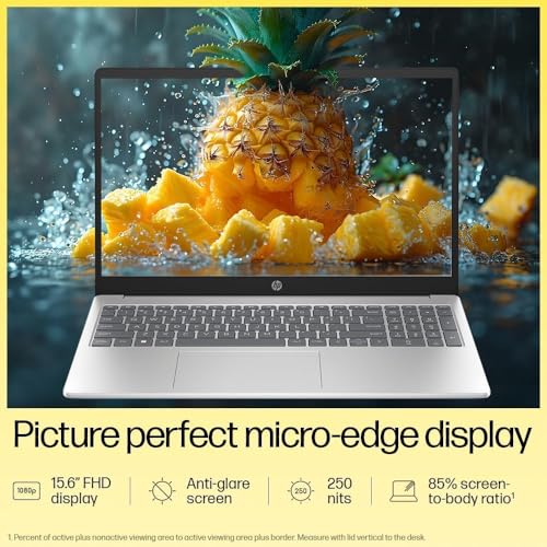 Image of HP 255 G10 AMD Ryzen 7 7730U Octa CORE (16 GB /512 GB SSD /DOS /AMD Radeon Graphics) Thin and Light Laptop / 15.6 inch FHD Display Anti-Glare,Turbo Silver /1.5 kg 1 Year Brand Warranty