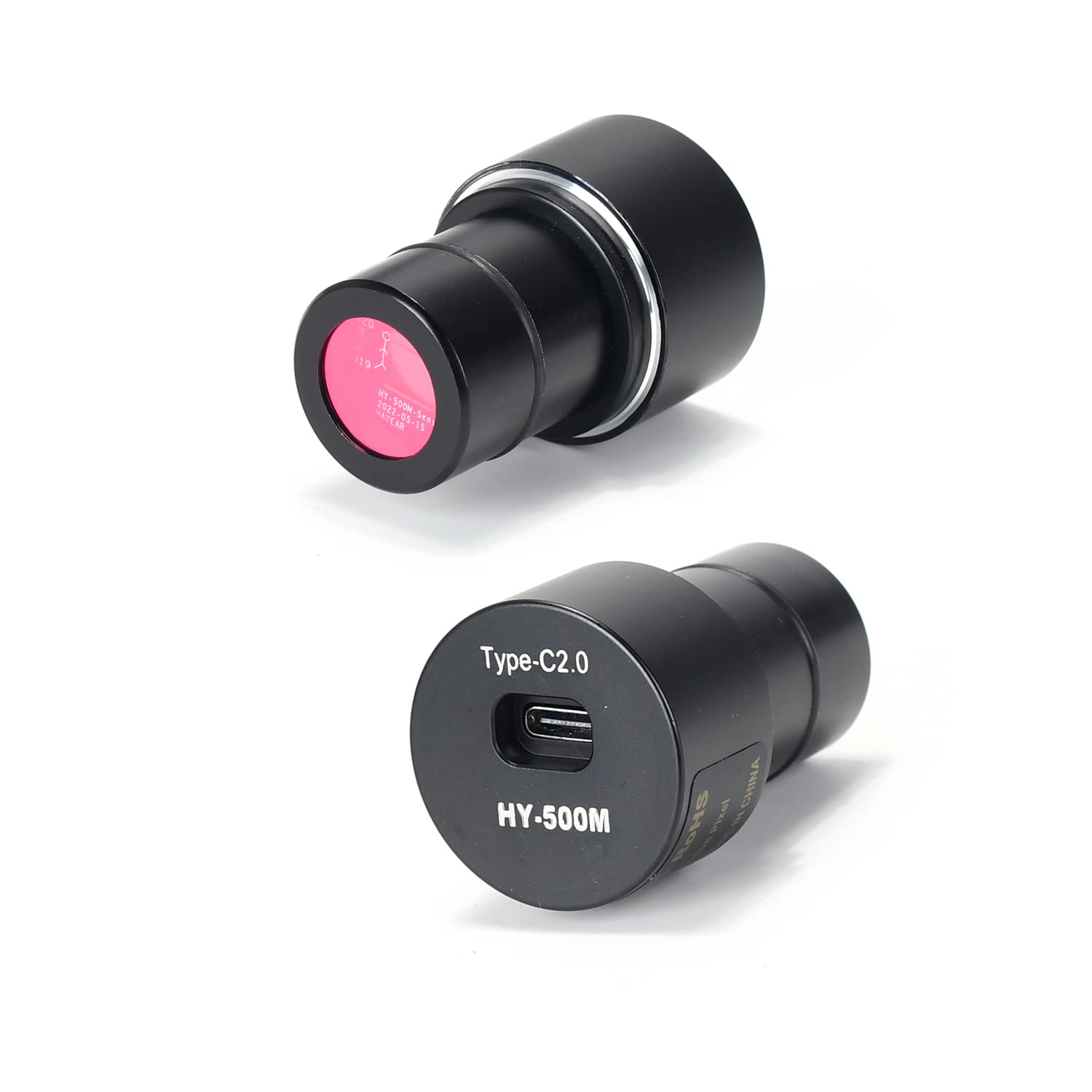 HAYEAR 5MP USB Digitale Microscopio Fotocamera USB Obiettivo Eyepeice Digitale Tpye C USB Videocamera per Sience Education Lab Reserch con Software di Calibrazione Libero