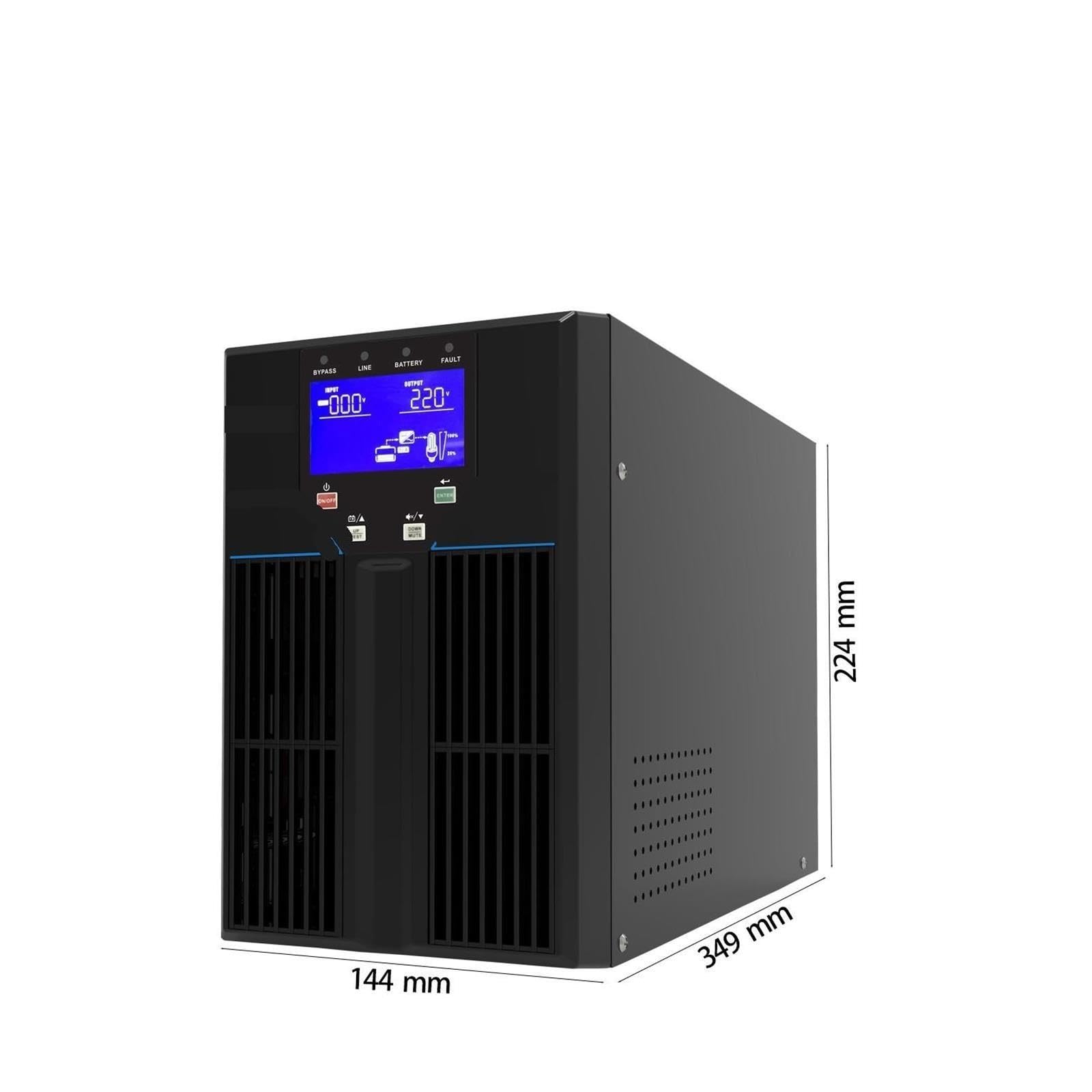 SAI Batería Incorporada 1KVA 900W Online 220V