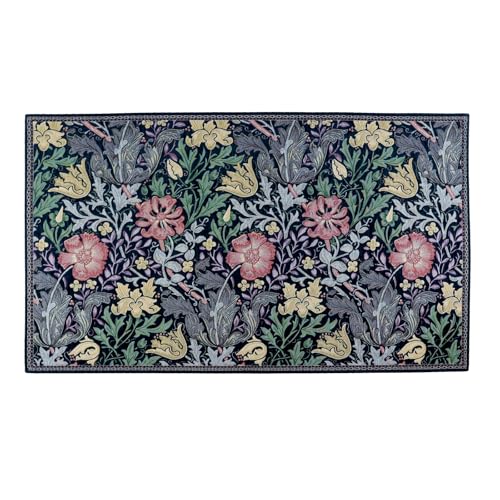 �쓇�D���Z���R�� Morris Design Studio �����X�f�U�C���X�^�W�I ���փ}�b�g �R���v�g�� �_�[�N�u���[ 90X154 FH1713