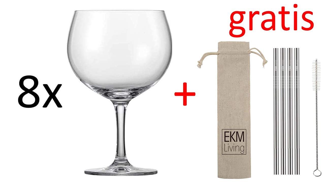 Schott Zwiesel Gin Tonic - Juego de vasos (8 unidades), transparente