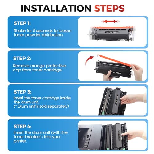 Image of TN760 Toner for Brother Printer Replacement for Brother TN760 TN-760 TN730