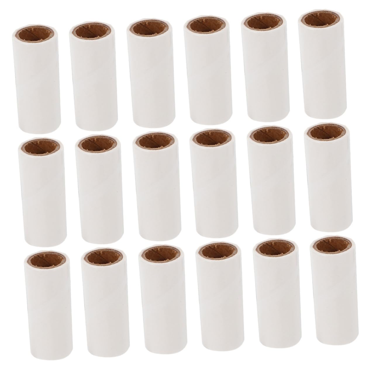 Toyvian Ricariche Rotolo Adesivo per Peli Animali, 25 Pezzi, Carta | Bianco, Uso Casa e Viaggio, Facile Sostituzione, Presa Forte per Lanugine e Chioma