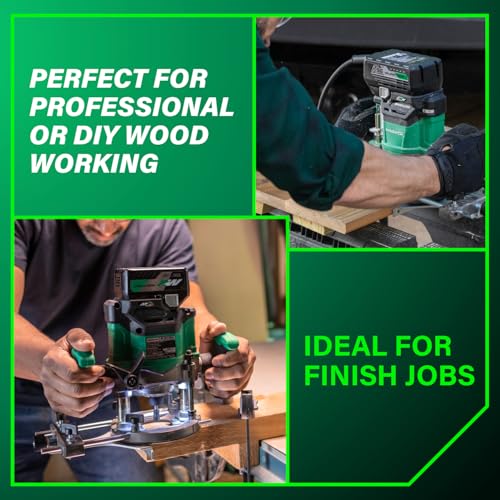 Metabo HPT M3612DA Cordless Plunge Router