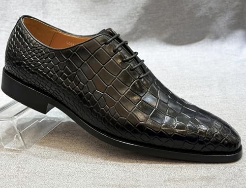 Santimon Men's Oxfords Formal Dress Shoes - Fashion Prom Wingtip Derby for Business Casual, Weddings & Special Occasions3