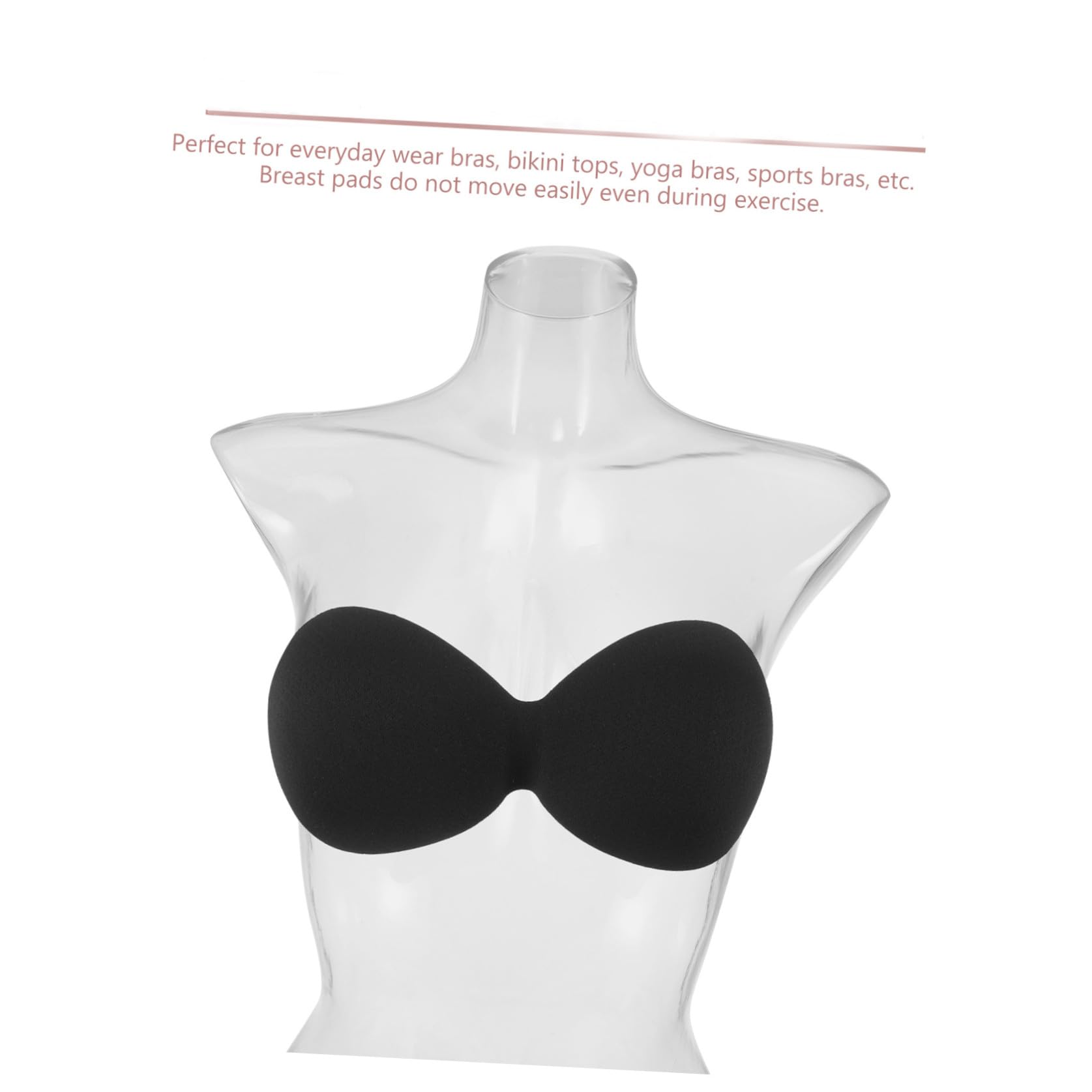 CALLARON Bralette Para Mujer Inserciones De Sujetador Adhesivas De Doble Cara Almohadillas Adhesivas Para Sujetador Sujetadores Deportivos Para Mujer Acolchado Nylon
