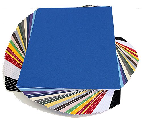 topseller100, Pack of 50 Sheets 11x14 Uncut mat matboard Mix Color