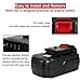 4.5Ah PC18B Replacement Battery for Porter Cable 18V Battery Ni-Mh, Compatible with Porter Cable 18-Volt PC18B-2 PCC489N PCMVC PCXMVC Cordless Tools Batteries 2 Packs