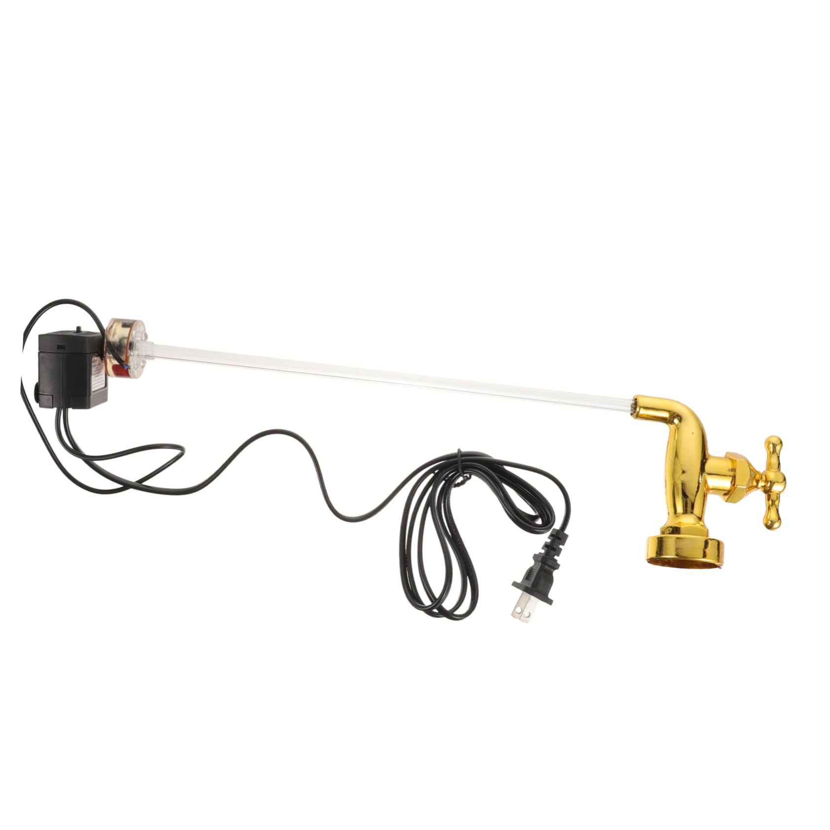 HANABASS Water Faucet Garden Statue Outdoor Fountain Ornament Invisible Flowing Water Spout