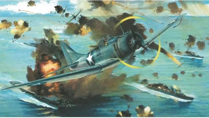 FH6001 1/72 Douglas SBD-3 Dauntless - Scale Aircraft Model Kit