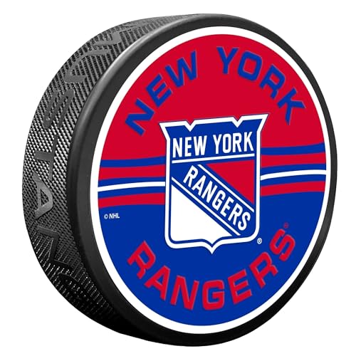 Sports Decor New York Rangers Puck - Half & Half