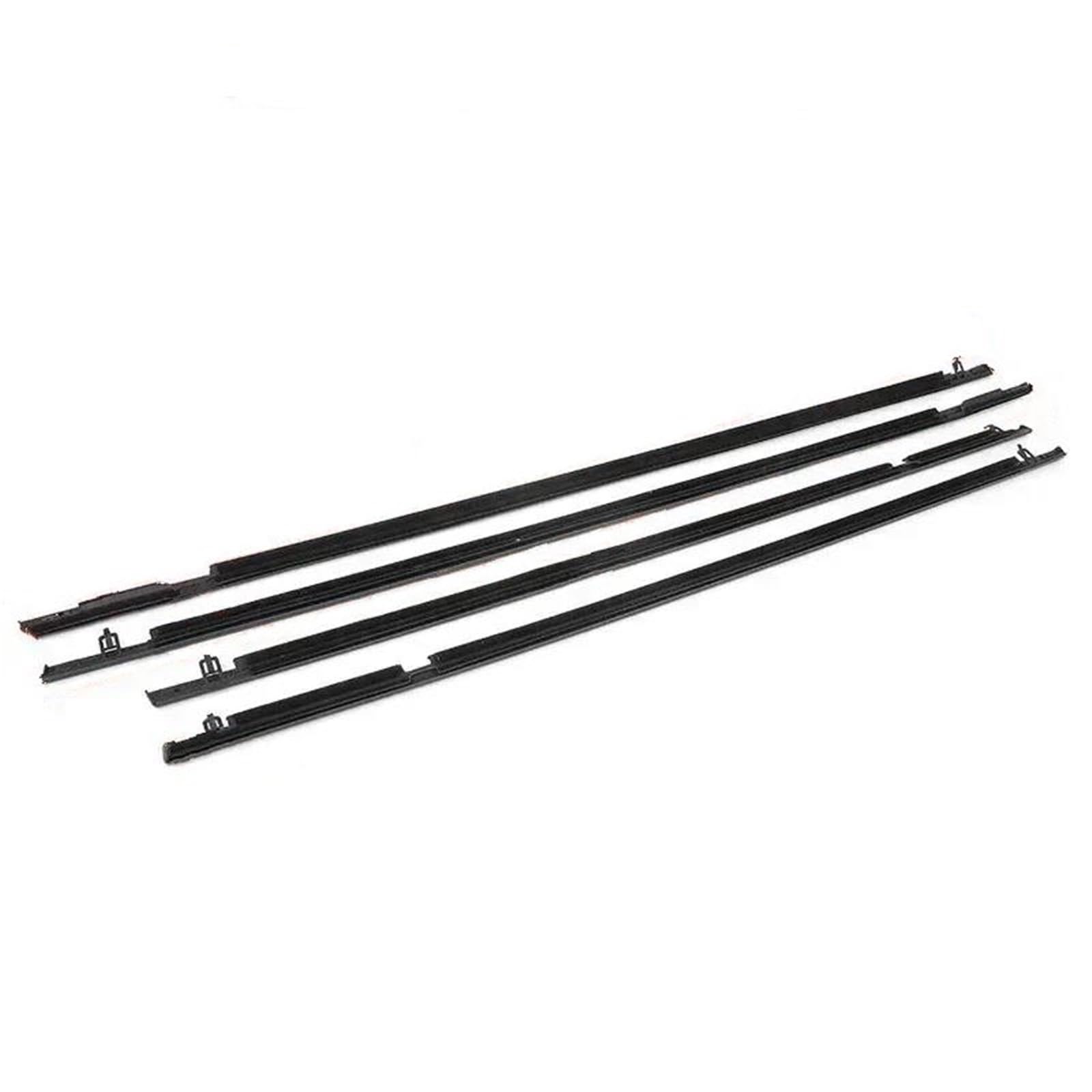 JBPIHZT for Civic Sedan 2006-2011 Window Weatherstrip Trim Sealing Strips Rubber Side Door Outer Glass Seal Belt