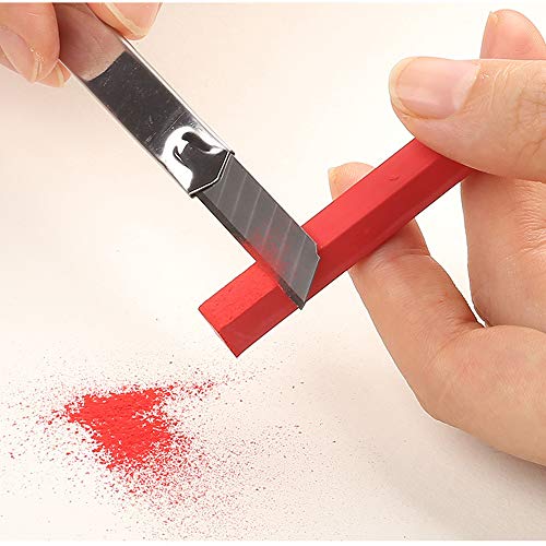 Loijon Praça Pastel Set 12/24/36/48 Cores Pastel Seco Macio Artista Giz Pastel Varas Não Tóxico para