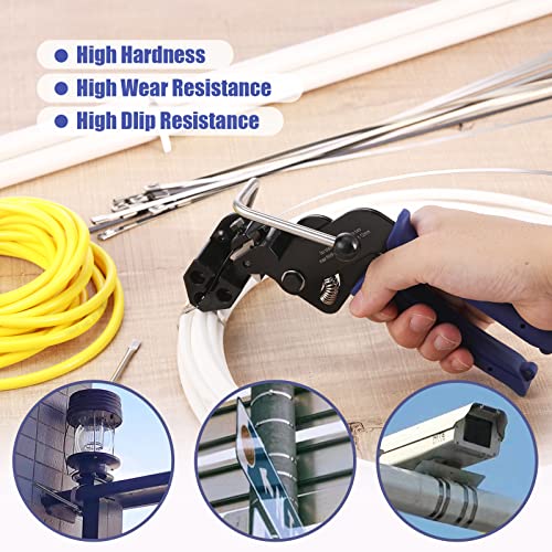 Offo Metal Zip Ties Cutter For Stainless Steel Tie Wrap,Tensioning Installation Cutting Tool For Self-Locking Stainless Zip Ties With Free Zip Tie Release Tool #TOP1