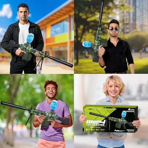 Image of Fresh Gel Blaster Gun Automatic Gun for Kids-Adults Electric Operated High Speed Including 5000 Gel Balls for Kids and Adults. B7