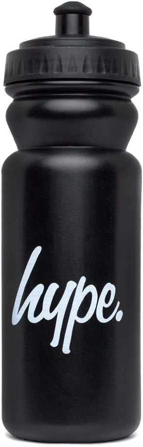 hypeBlack Script Water Bottle
