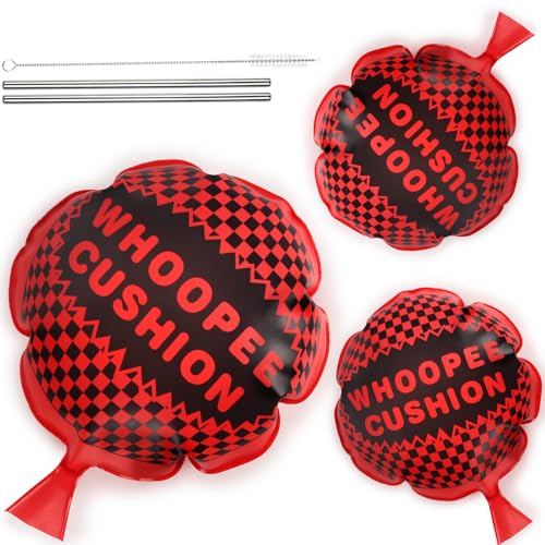 POPLAY 3 PCS Whoopee Cushions, Prank Gifts Fart Pillow Toys...