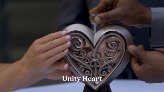 Heart Wedding Unity Painting Live Wedding Painting Reactions At Hunter