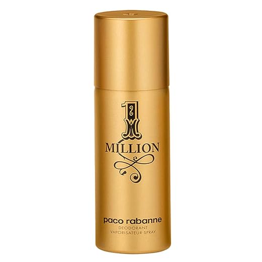 1 Million by Paco Rabanne Eau De Toilette Spray 17 ml - 100% autêntico Paco Rabanne 1 Million Deo Spray for Men 150ml