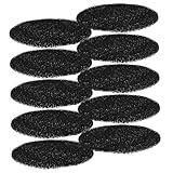 Operitacx 10Stücke Filterpads für Dunstabzugshauben Abnehmbar Aktivkohlefilter für Küchenabzüge Einfach zu Reinigen Kompatibel mit Verschiedenen Modellen Praktische Küchenhilfe