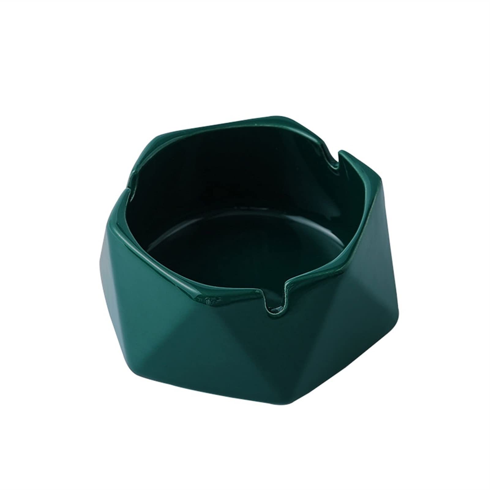 ashtray, Ceramic Without Lid Ashtray Outdoor Car Home Office Desktop Simple Decoration(C)