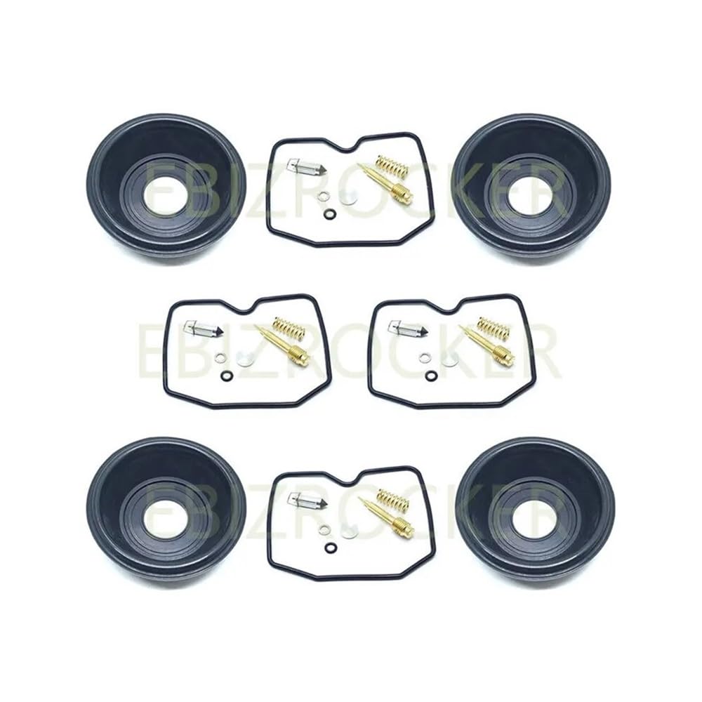 Kit de réparation de carburateur 4 diaphragmes Motos 1000R 1986 1987 ZR1100