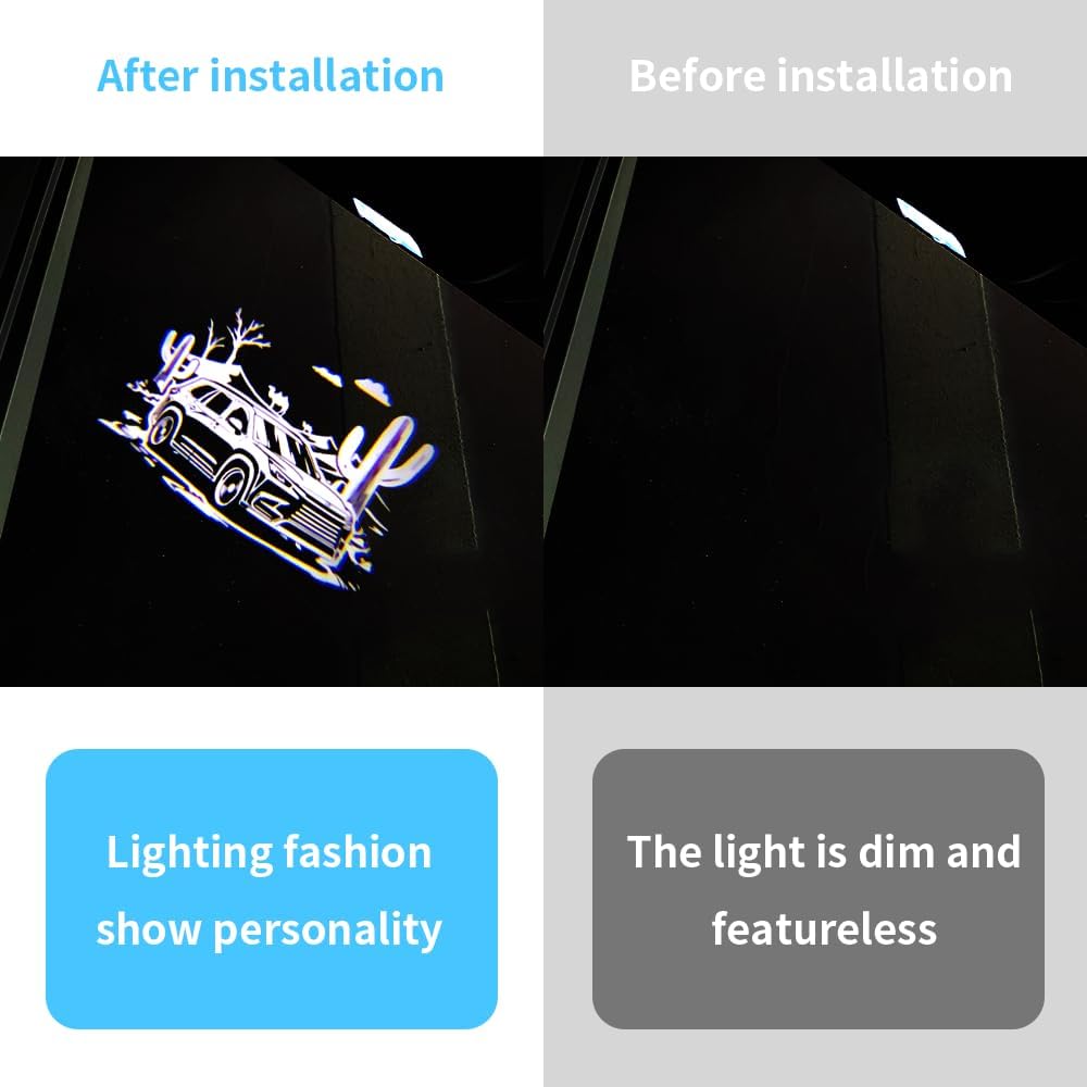 LED Car Door Logo Lights Compatible for TX350/TX500H/TX550H+ 2024-present Courtesy Projector Laser Welcome Lamp Puddle Lights Kit Car Accessories (tx 2024-prsent)