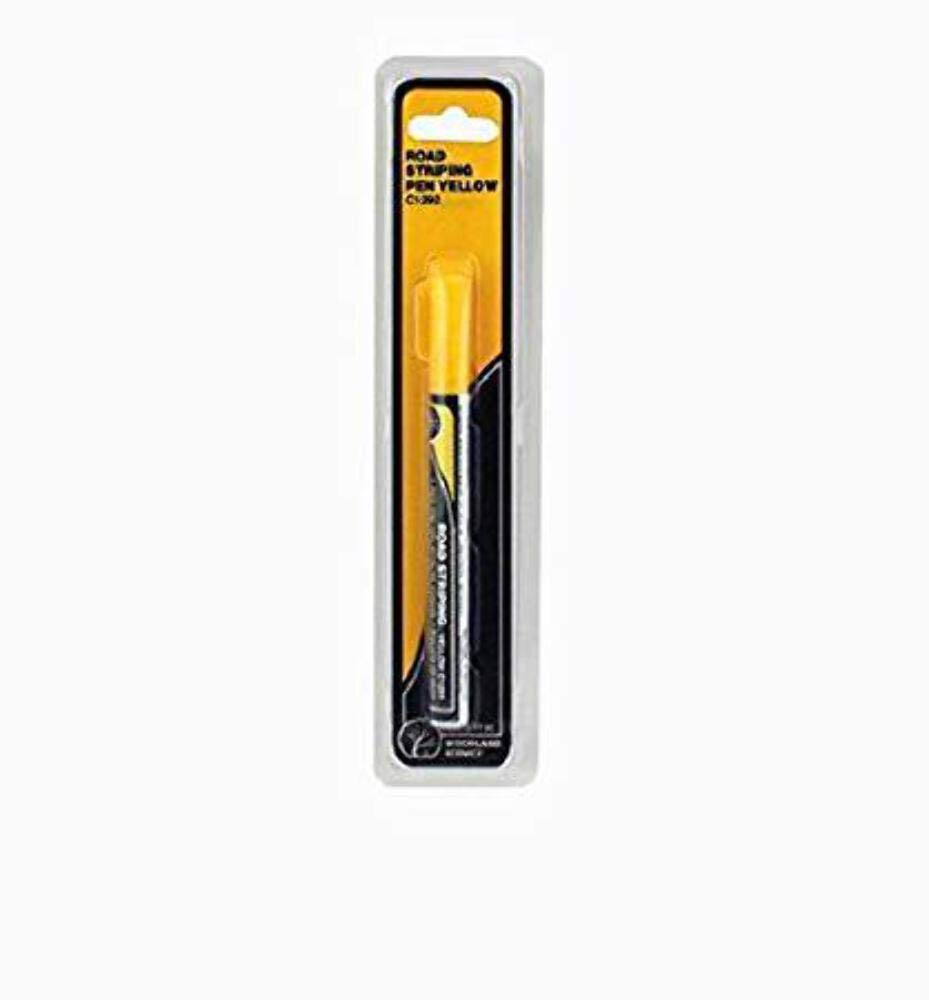 WOODLAND SCENICS C1292 Road Striping Pen Yellow