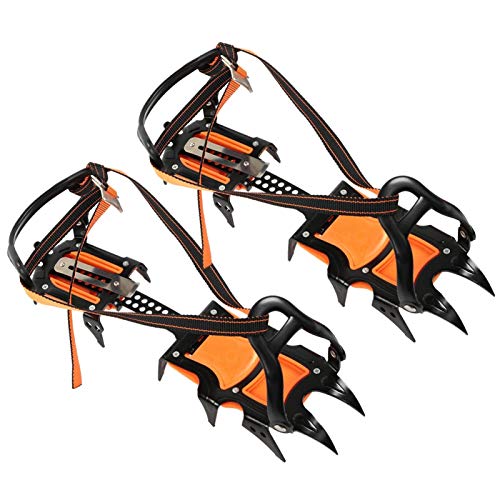 Crampons 12 dents et griffe d'escalade antidérapante pour pic et skate