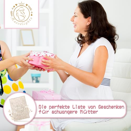 Mutterpasshülle aus Filz für Deutschen Mutterpass – Beige mit Holzperlen & Holzherz, Mutterpass Schutzhülle zur Aufbewahrung von Dokumenten & Ultraschallfotos, Geschenkidee für Schwangere & zukünftige