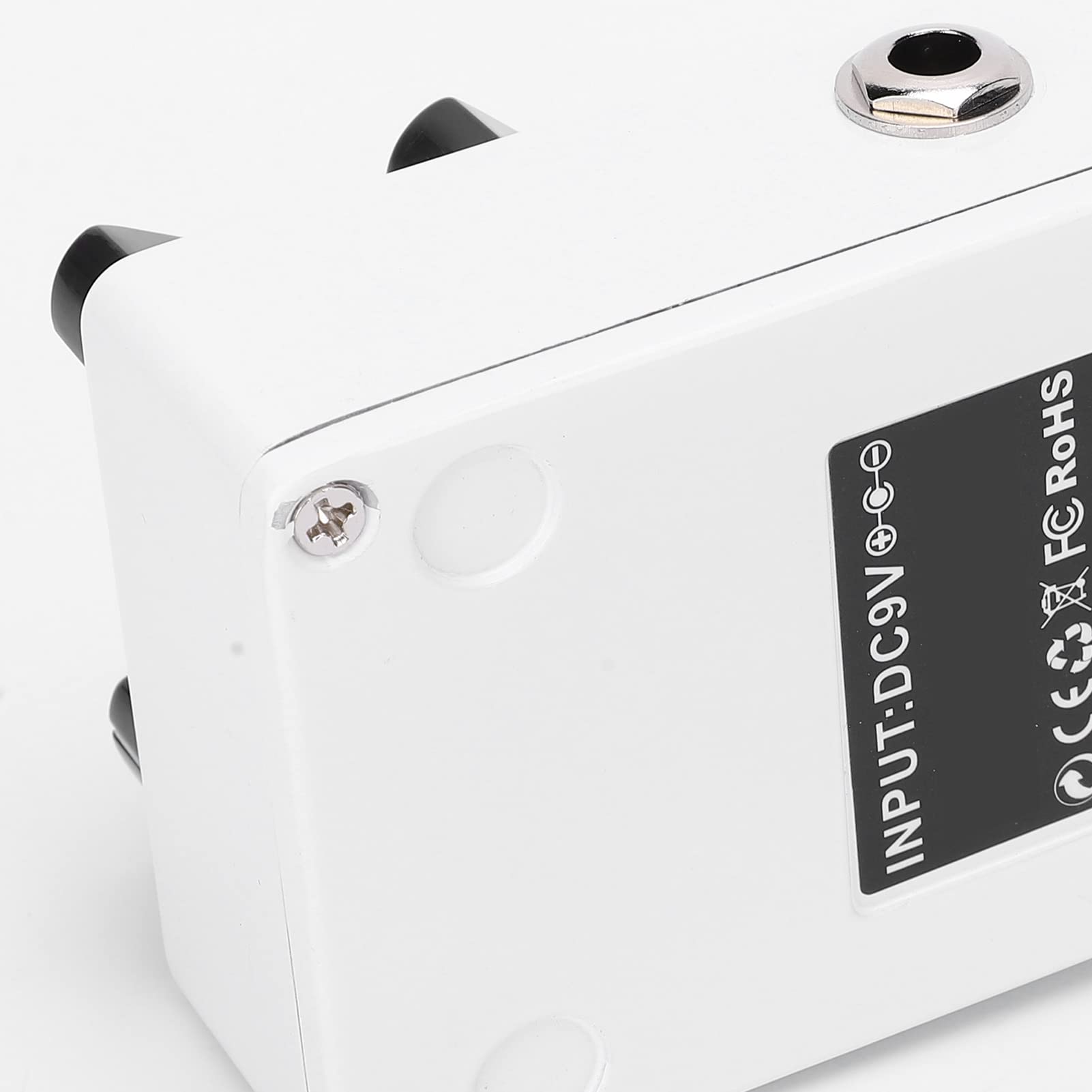 Mini Pedal de Efecto de Distorsión de Guitarra Eléctrica con Indicador LED, Carcasa de Aleación de Aluminio, para Guitarristas