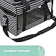 Kerbl Pet Tragetasche Cuba 40x26x28 cm schwarz/weiß