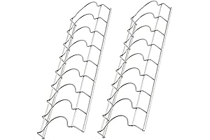 2pcs Rack Para Ropa De Acero Inoxidable Plata