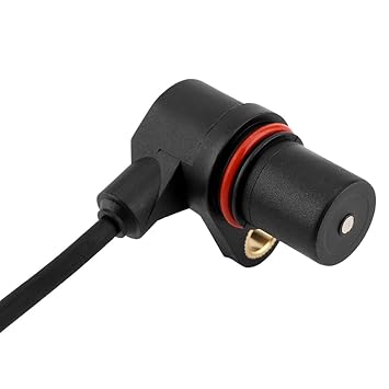 Black Original Standard Sensitive Crankshaft Position Sensor, Plastic Car Crankshaft Position Sensor, Replacing 06A906433F for Repairing