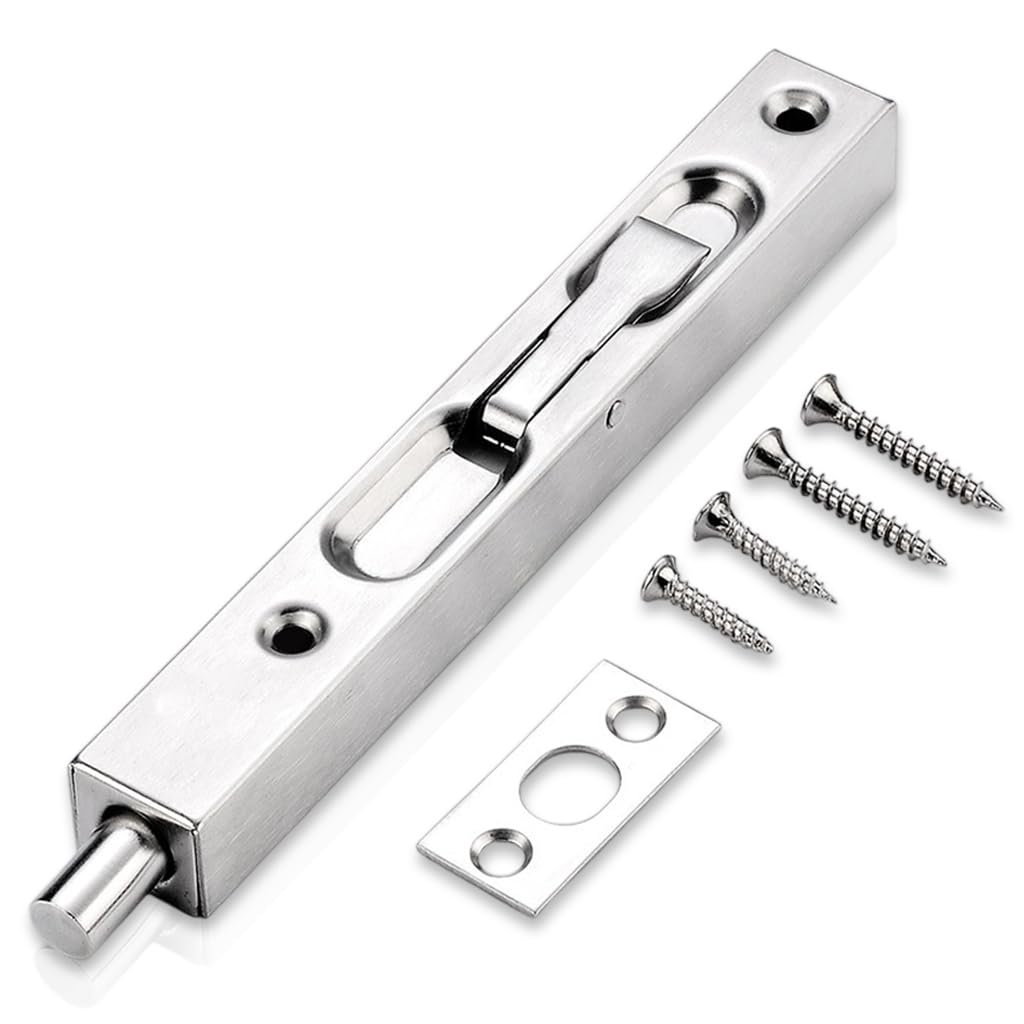 Serplex Stainless Steel Flush Bolts - Secure Your Doors -1 Serplex Stainless Steel Flush Bolts - Secure Your Doors -1