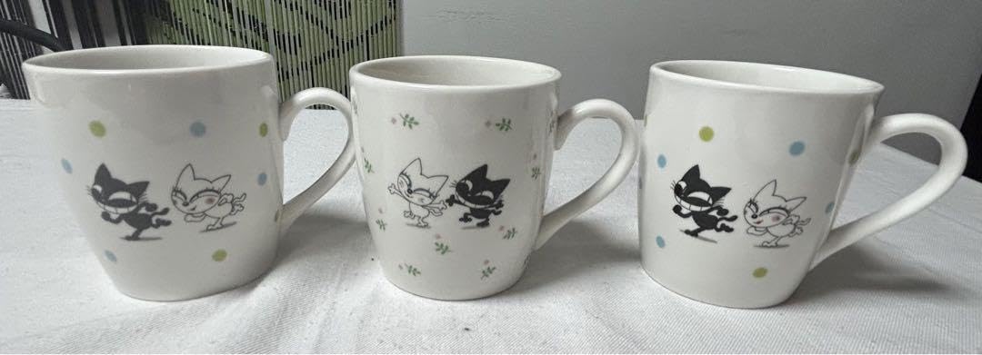【ヤマト運輸】たち吉製 黒猫マグカップ 3個セット Amazon.co.jp: たち吉製 ヤマト運輸(クロネコヤマト)旧ロゴ
