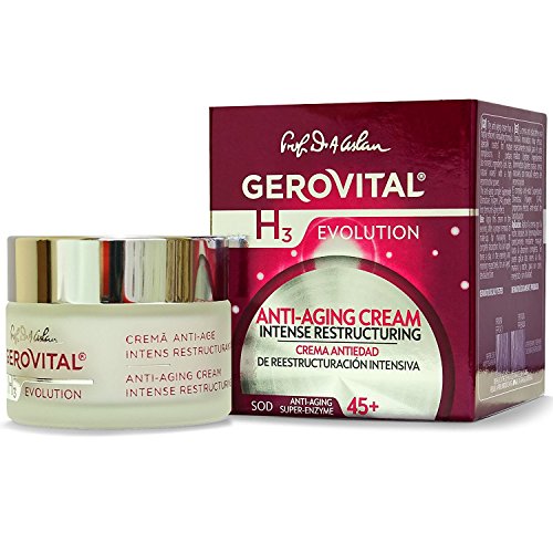 Gerovital H3 Evolution-Crema antiedad de reestructuración intensiva