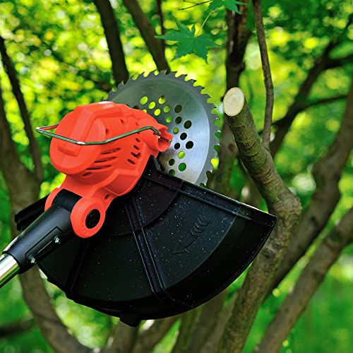 9-Inch Steel Brush Cutter Saw Blade Weed Eater Attachments Replacement For Electric Battery Powered Weed Wackers/Edgers And String Trimmers Cutting Grass Underbrush,Weeds,Thorns(2 Pack) #TOP1