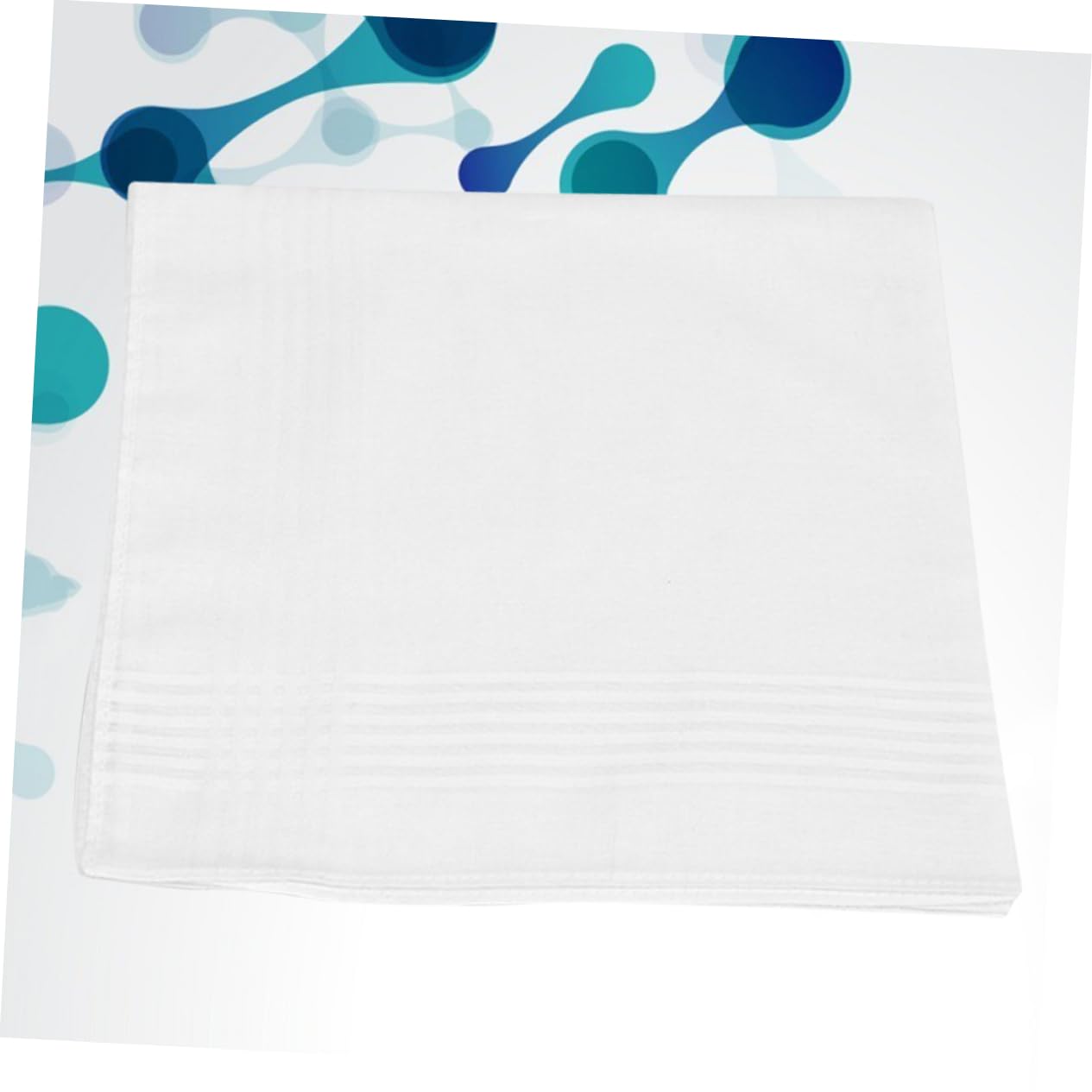 BESPORTBLE 3sets Handkerchief Graffiti Cotton Handkerchief Kid Home Outdoor Easy to Clean Soft Cotton Material 40x40cm 6pcs*3