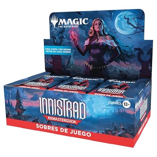 Caja de sobres de juego de Innistrad remasterizada, de Magic: The Gathering (Versión en Español) | Ya disponible en tu tienda friki favorita! En mundofriki.es! Caja de sobres de juego de Innistrad remasterizada, de Magic: The Gathering (Versión en Español) | Ya disponible en tu tienda friki favorita! En mundofriki.es!