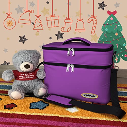 PUNALU Toniebox Tasche XL für Toniebox 1 & 2, Lila – Ansicht 7