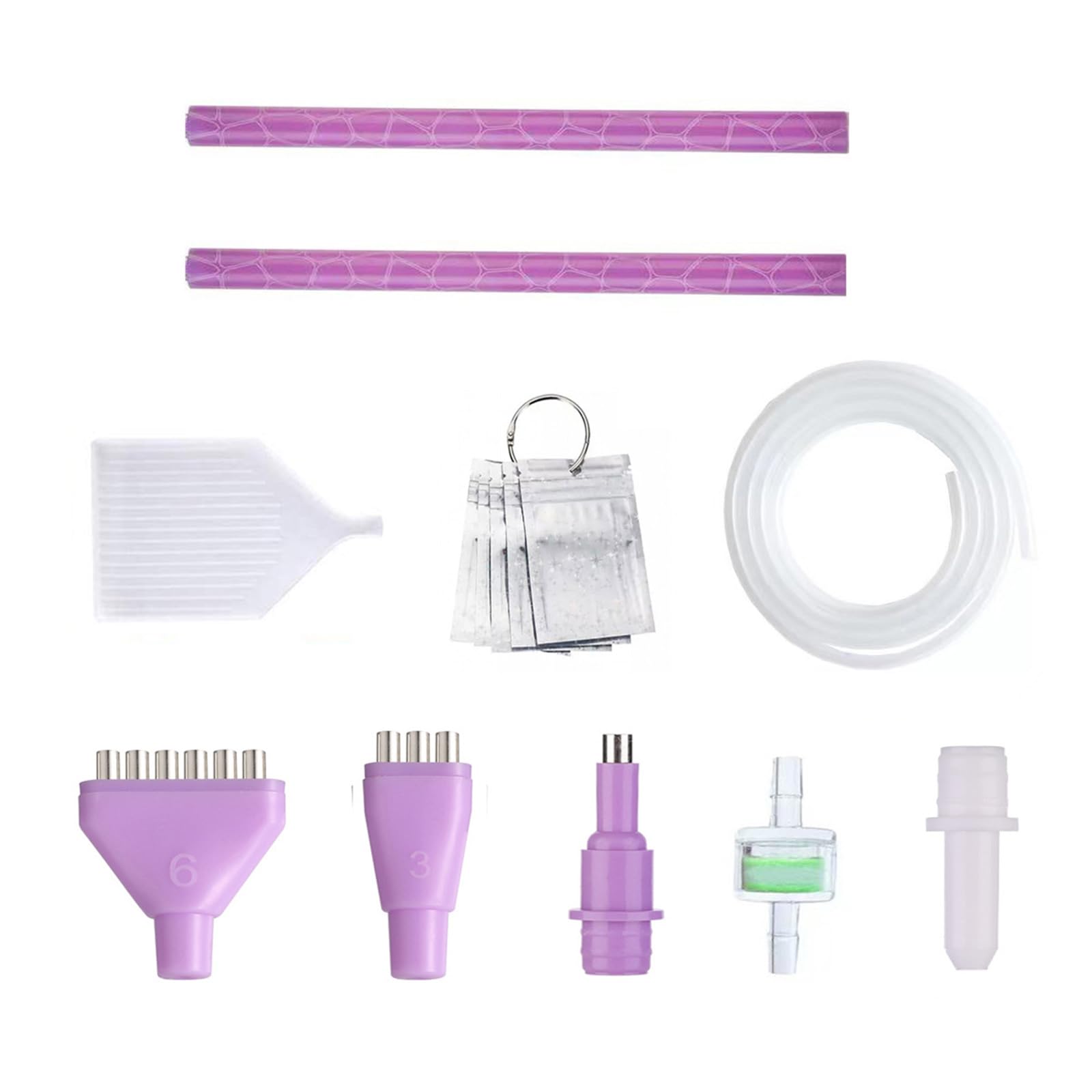 Tsophreniq Professional Rhinestones Applicators Set Multiple Tip Designs Automatic Pickup Crafting Accessory Beads Pickup Tool