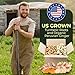2 Lbs US Grown (Not from FIJI!) Organic Turmeric and Ginger Root Blend Box (1 lb US Grown Turmeric FRESH + 1 lb Peruvian Ginger FRESH) - USA's Finest Wellness Ingredients Best for Cooking fresh turmeric and ginger root